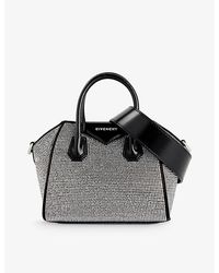 Givenchy - Antigona Toy Woven Top-handle Bag - Lyst