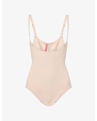 Spanx - Sculpt Gofigure Open-Bust Stretch-Woven Bodysuit - Lyst