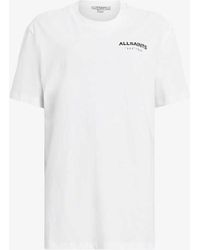 AllSaints - Anna Underground Logo-print Organic-cotton T-shirt - Lyst