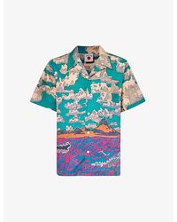 ICECREAM - Cloud World Graphic-print Cotton Shirt - Lyst