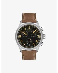 Tissot - Chrono L Stainless-Steel Quartz Watch 42Mm - Lyst