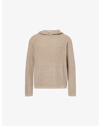 PAIGE - Ojai Waffle Cotton-Wool Blend Hoody - Lyst