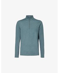 Vuori - Ease Half-zip Relaxed-fit Stretch-woven Sweatshirt - Lyst