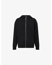 Loewe - Anagram Relaxed-Fit Stretch-Wool Blend Hoody - Lyst