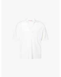 Orlebar Brown - Raffertie Short-Sleeve Wool Polo Shirt - Lyst