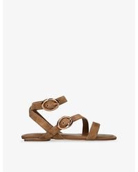 Steve Madden - Karmin Suede Sandals - Lyst