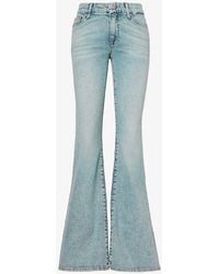 GOOD AMERICAN - Good Flare Flared Slim-fit Jeans - Lyst
