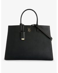 Burberry - Frances Medium Leather Top-handle Bag - Lyst