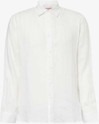 Orlebar Brown - Giles Long-sleeve Linen Shirt - Lyst