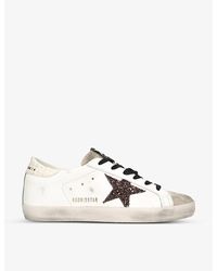 Golden Goose - Super-star 11380 Leather Low-top Trainers - Lyst