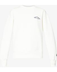 Juicy Couture Brand-embroidered Woven Sweatshirt - White