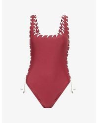 Jonathan Simkhai - Dayton One Piece Swimsuit - Lyst