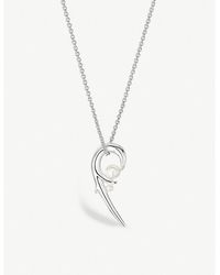 Shaun Leane - Cherry Blossom Sterling And Pearl Necklace - Lyst