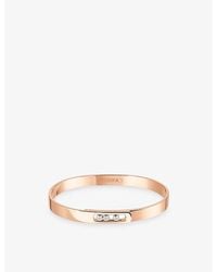 Messika - Move Noa 18Ct And 0.15Ct Diamond Bangle Bracelet - Lyst
