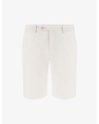 BOGGI - Straight-Leg Regular-Fit Stretch-Cotton Bermuda Shorts - Lyst