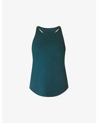 Sweaty Betty - Breathe Easy Run Stretch Recycled-Polyester Tank Top - Lyst