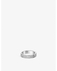 Cartier - Love Small Model 18Ct- And 0.31Ct Diamond Ring - Lyst