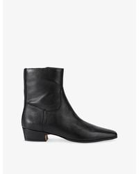 Steve Madden - Dusty Leather Ankle Boots - Lyst