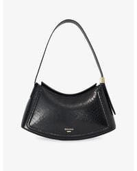 Dune - Dependent Structural Leather Shoulder Bag - Lyst