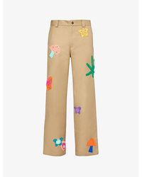 NAHMIAS - Knit Worker Straight-leg Regular-fit Cotton Trousers - Lyst