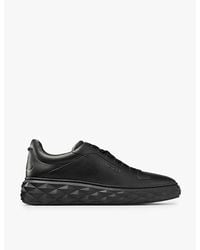 Jimmy Choo - Diamond Maxi M Ii Leather Trainers - Lyst