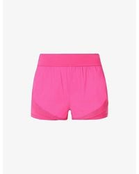 Sweaty Betty - Tempo Run High-Rise Stretch-Woven Shorts - Lyst