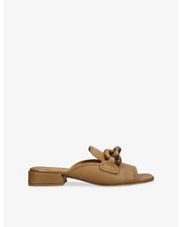 Pedro Garcia - Enna Leather Mules - Lyst