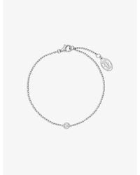 Cartier - D'Amour Extra-Small 18Ct- And 0.04Ct Round-Cut Diamond Bracelet - Lyst