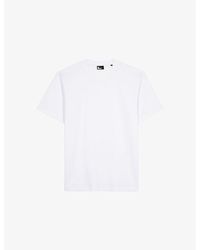The Kooples - Crewneck Regular-Fit Short-Sleeve Cotton T-Shirt - Lyst