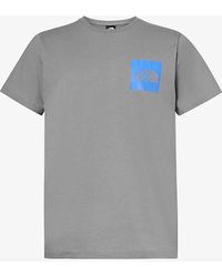 The North Face - Smoked Brand-print Cotton-jersey T-shirt X - Lyst