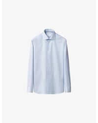 Eton - Signature Twill Fit Signature Contemporary-Fit Cotton Shirt - Lyst