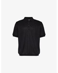Honor The Gift - Logo-embroidered Knitted Polo Shirt - Lyst
