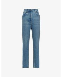 Prada - Five Pocket Regular-fit Straight-leg Jeans - Lyst