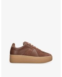 Maison Margiela - Chunky Replica Leather Trainers - Lyst
