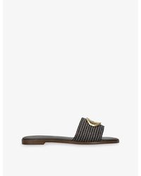 Steve Madden - Kora Flat Woven Sandals - Lyst