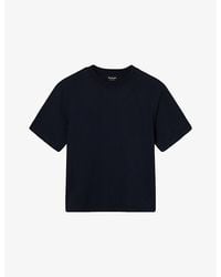 Whistles - Short-Sleeved Round-Neck Cotton-Jersey T-Shirt - Lyst