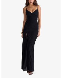 chinese dress ladies Baltic Born Womens Gloria Lace Maxi Dress | Black main image 0