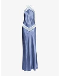 Reformation - Jillian Silk Dress - Lyst