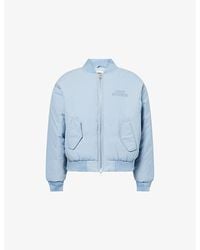 Obey - Studios Ma1 Puffer Bomber Jacket - Lyst