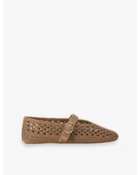 Steve Madden - Alara Woven Ballet Flats - Lyst