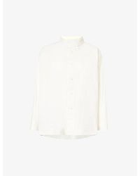 Issey Miyake - Shaped Membrane Relaxed-fit Woven Shirt - Lyst