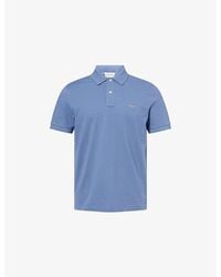 GANT - Shield Logo-Embroidered Cotton-Piqué Polo T-Shirt - Lyst