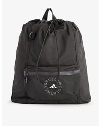 adidas By Stella McCartney - Logo-print Recycled-polyester Backpack - Lyst
