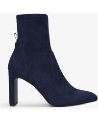 black suede ankle boots kurt geiger