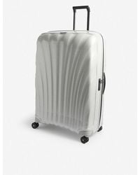 Samsonite Off White C-lite Spinner Four-wheel Shell Suitcase 86cm - Grey