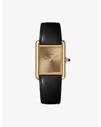 Cartier - Tank Louis Medium Model 18Ct- Watch 33.7 X 25.5Mm - Lyst