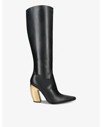 Bottega Veneta - Tex Leather Knee-high Boots - Lyst