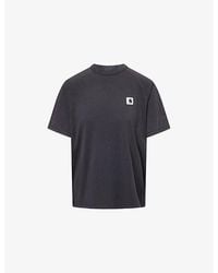 Carhartt - Hudson Logo-Patch Cotton-Jersey T-Shirt - Lyst