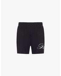 Represent - Owners Club Script Two-Slip-Pockets Regular-Fit Cotton-Jersey Shorts - Lyst
