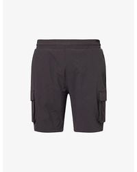 Arne - Utility Cargo Multi-Pockets Stretch-Woven Shorts - Lyst